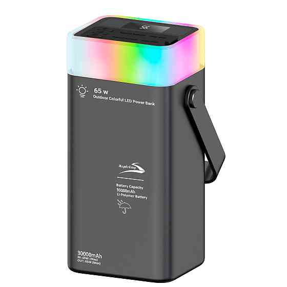 Повербанк (Power Bank) Aspiring Hit 30 PD65W 30000 mAh серый Львов