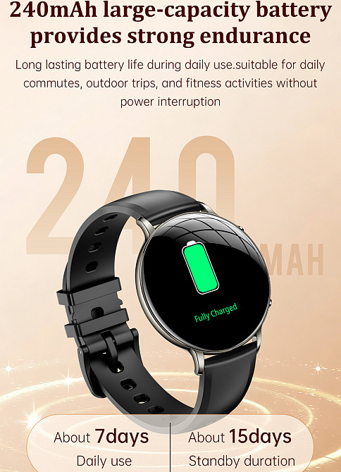 Умные женские часы Smart Rose Steel с фонариком (2 ремешка) Киев - изображение 20
