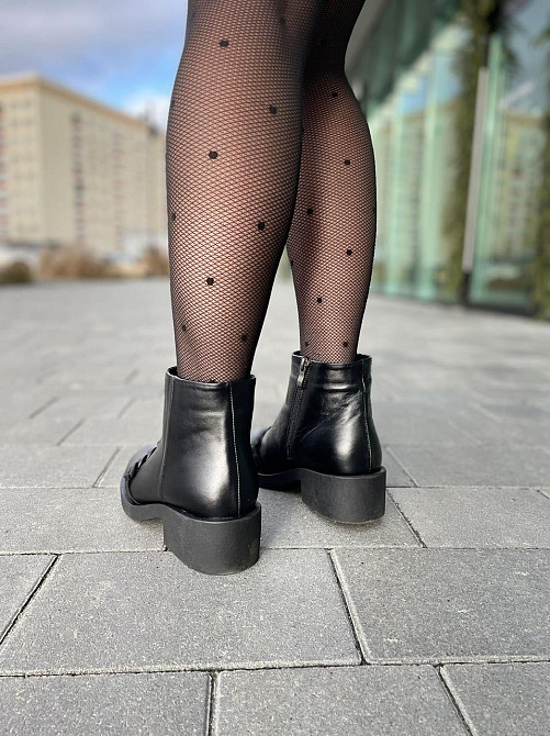 Без бренда Черевики жіночі ARLEN БК-14 чорні (зима, шкіра натуральна) (2789) 37р.38р.39р. 37 Коломия - фото 6