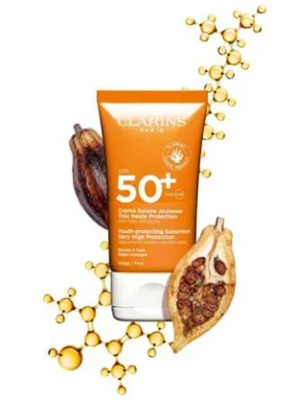 Сонцезахисний крем для обличчя Clarins Dry Touch Face Cream SPF 50+ 50ml Слов'янськ