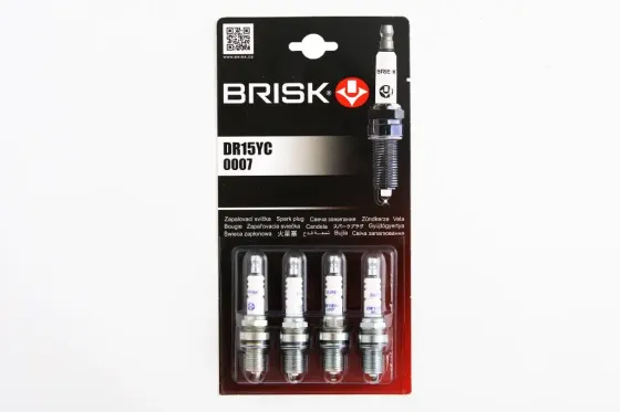 Свічки Brisk Super 2112 блістер (включно на 16, зазор 0.7) Вінниця