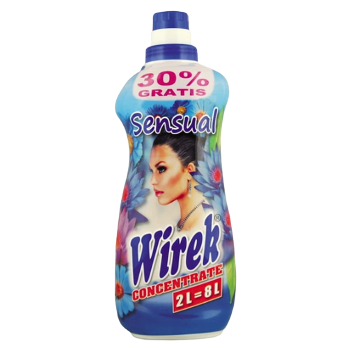 Ополіскувач-кондиціонер 2,0л концентрат Sensual 66пр Wirek Житомир