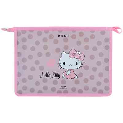 Папка на молнии Kite A4+ на молнии Hello Kitty (HK24-428) Винница