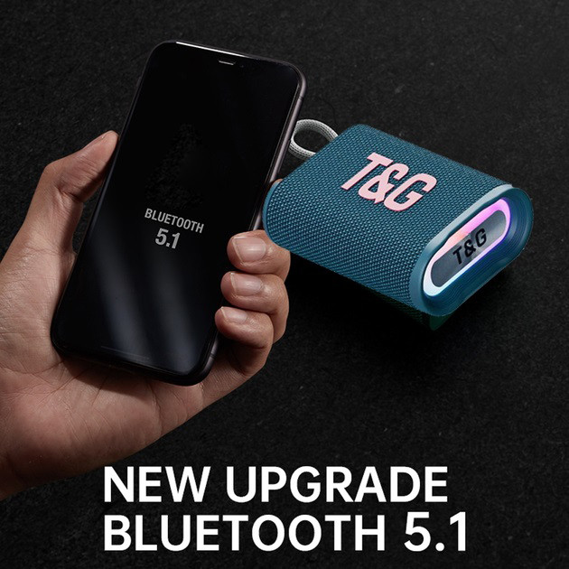 Світломузична портативна колонка, Якісна Bluetooth колонка музична з підсвічуванням bluetooth TU-82 Львів - фото 4