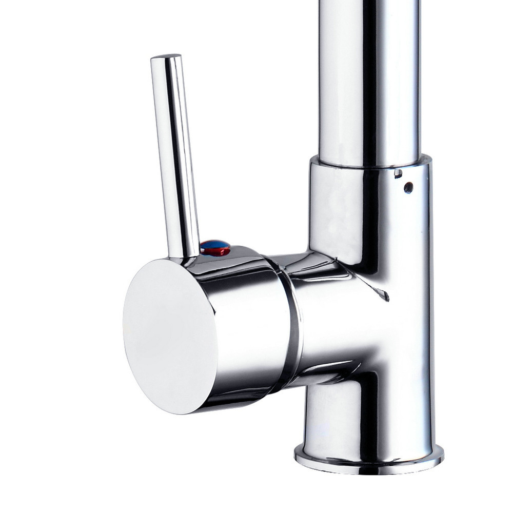 Змішувач для раковини висувний злив кран два режими води WanFan Хромований Кам'янець-Подільський - фото 2