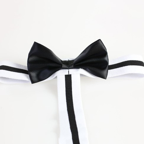 Мужские трусы с бабочкой эротические универсальный черно-белый Киев - изображение 6