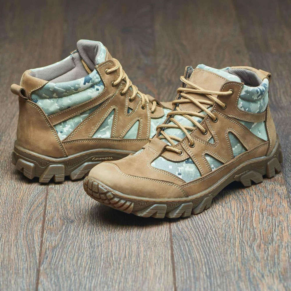 Тактические кожаные кросовки. Кордура,прочные .Койот ,ЗСУ. 40 (26,5 ) 45 (30) Харків - фото 8