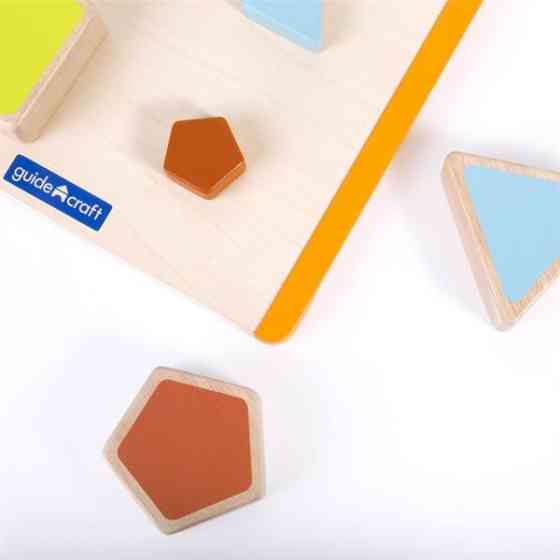 Рамка-вкладиш Guidecraft Manipulatives Фігури (G6733) Харьков