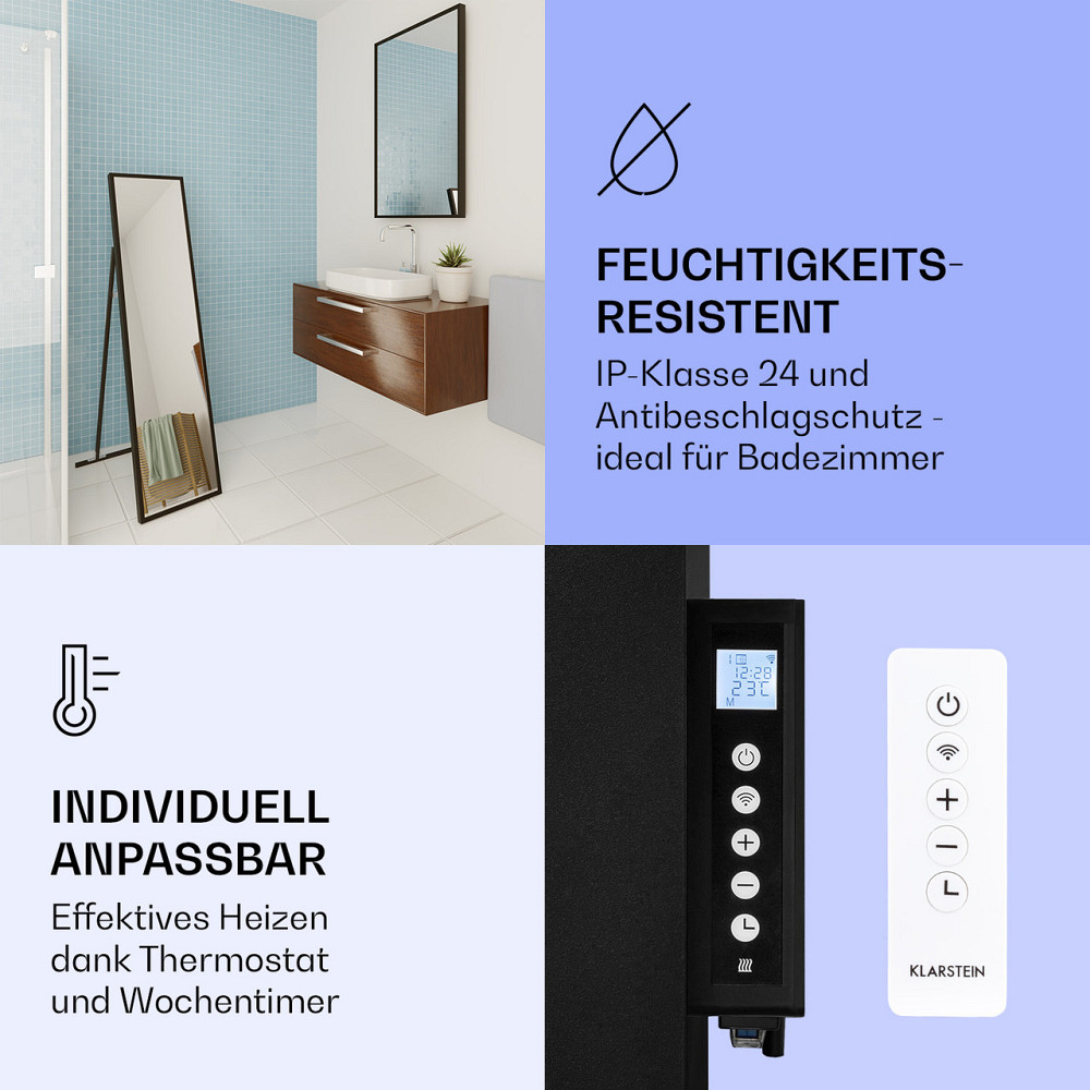 Інтелектуальний інфрачервоний нагрівач La Palma 900 40x160 см 900 Вт дзеркальна основа 900 Вт (40 x 160 Рівне - фото 7