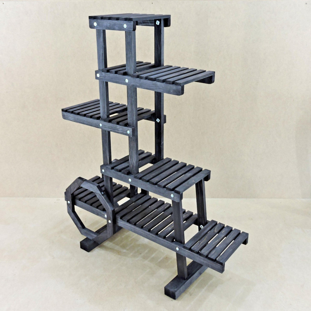 Підставка для квітів "Муліно" венге Миколаїв - фото 4