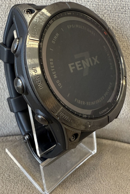 Смарт-часы Garmin Fenix 7X 51mm Solar Slate Gray with Black Band. Харьков - изображение 7