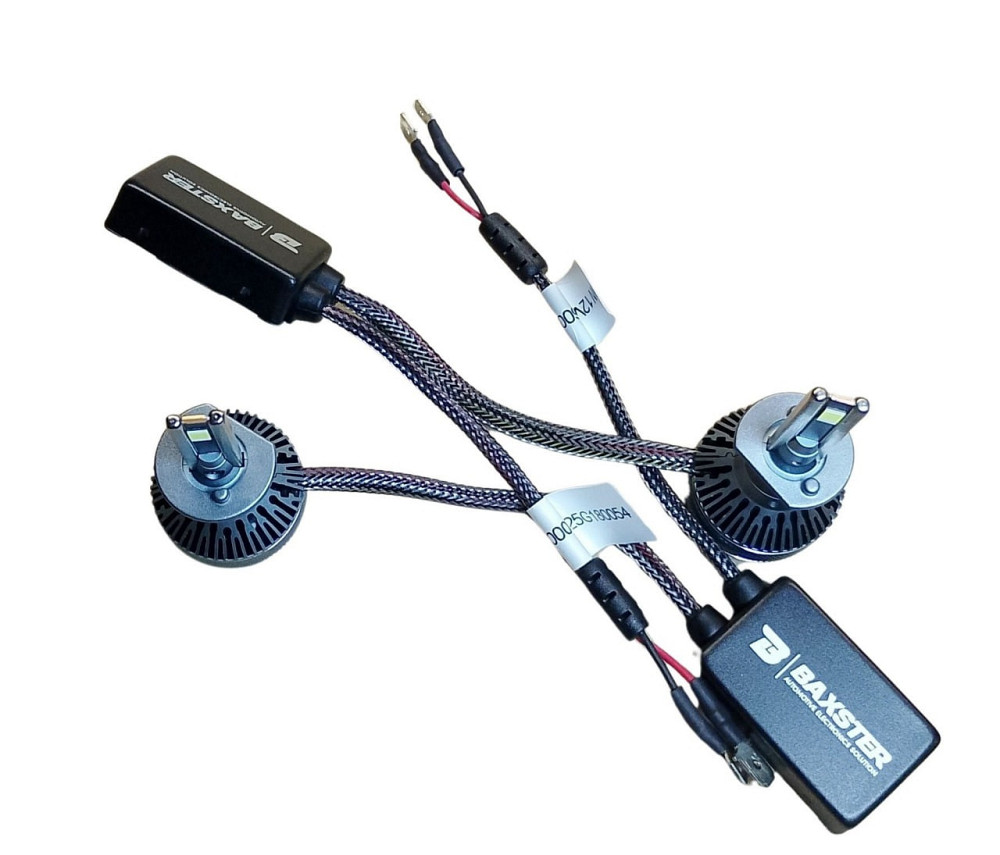 Комплект світлодіодних ламп BAXSTER PL Power Light H1 (P14,5s) Canbus 6000K 12V Харків - фото 3