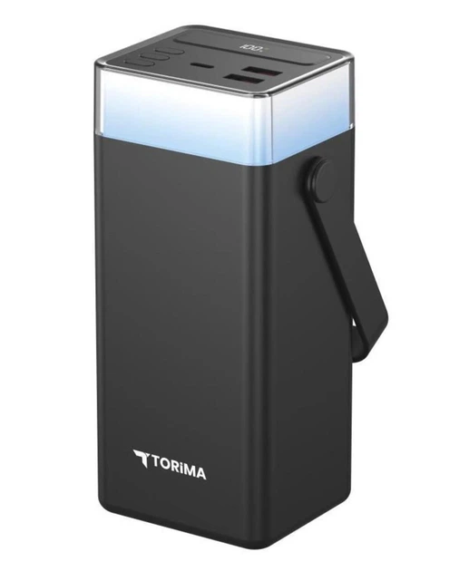 Универсальная мобильная батарея Power bank Torima TRM-W1041 40000mAh PD 22.5W Черный Винница - изображение 1