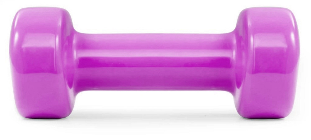 Гантель вінілова PowerPlay 4125 Achilles 0.5 кг. Рожева (1шт.) Кам'янське - фото 2