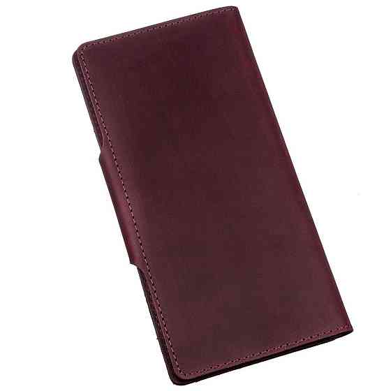 Бумажник женский из винтажной кожи SHVIGEL 16166 Бордовый Киев
