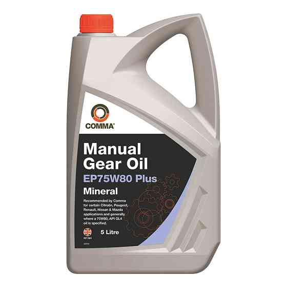 Трансмісійне масло Comma Gear Oil EP 75W-80 Plus GL3 5л Львів