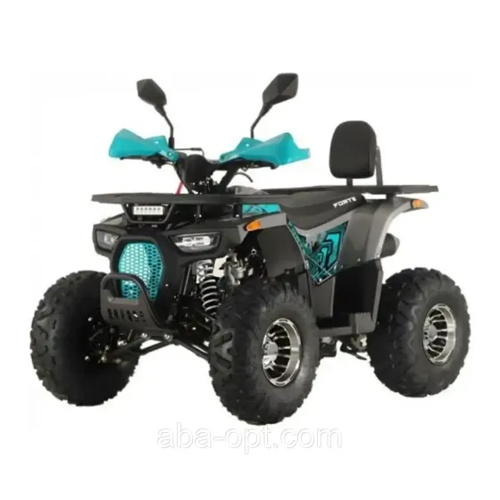 Квадроцикл FORTE ATV125P Об'єм 125 см³ шини 19х7-8R"-18х9.5-8R" 11 к.с. бездоріжжя купити в Україні дешево Одеса