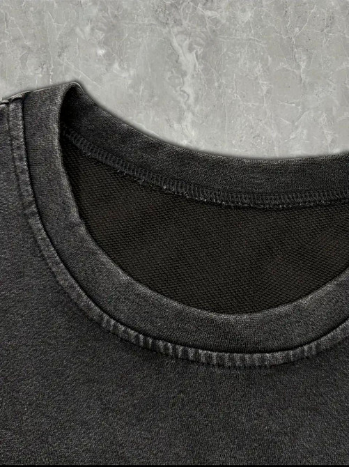 Футболка оверсайз винтаж с принтом Черный Пантера Харьков - изображение 5