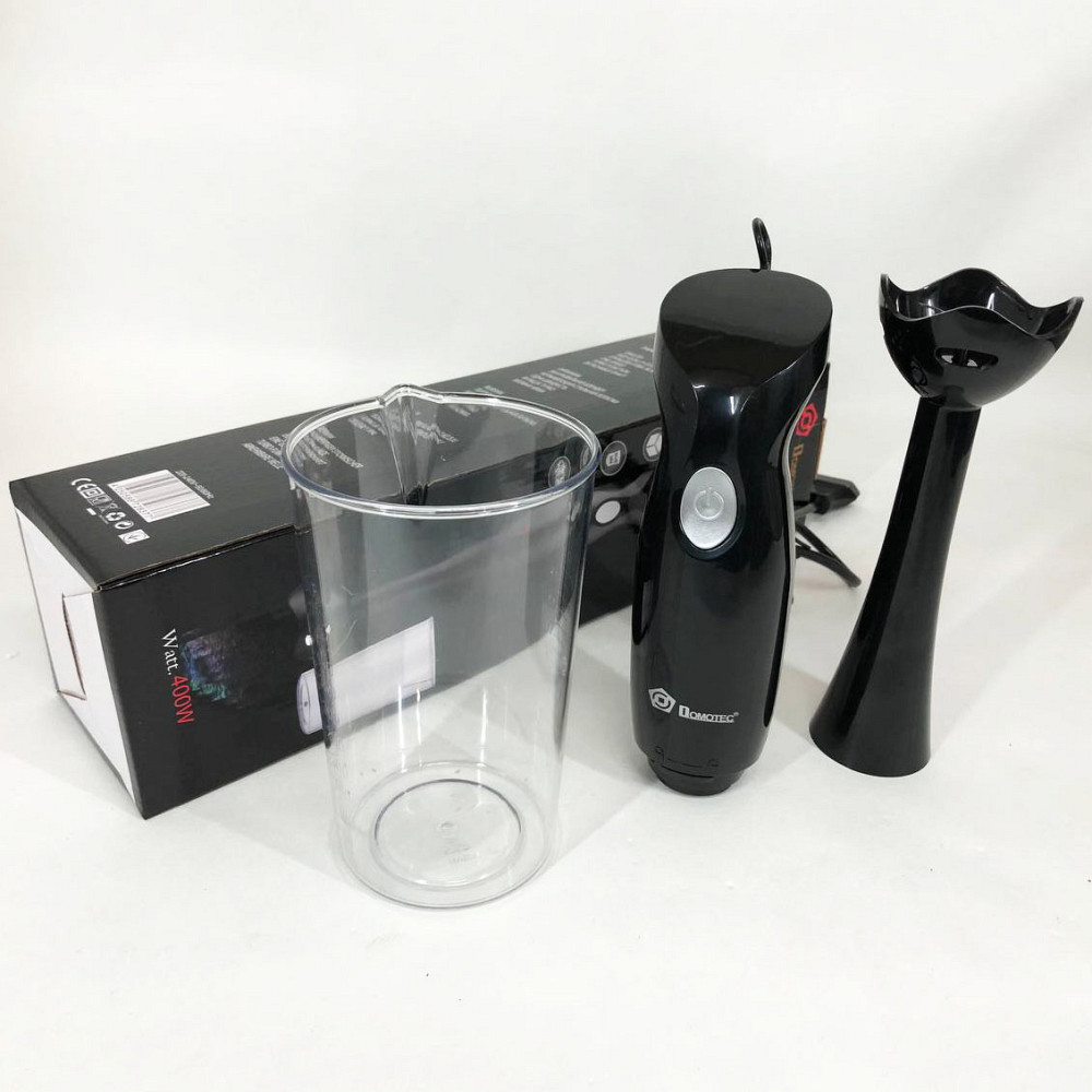 Портативный блендер для смузи DOMOTEC MS-5105 400Вт, Блендер с функцией приготовления коктейлей NZ-87 Львов - изображение 3
