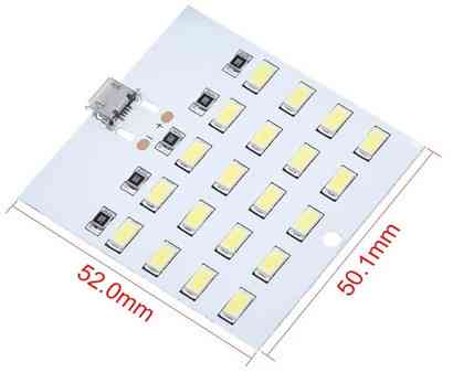 Світлодіодна матриця 20 led micro usb Київ