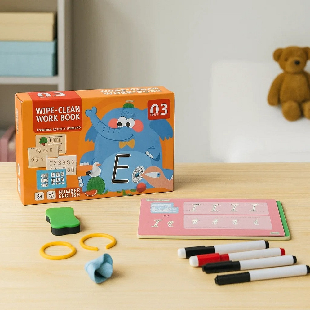 Зошит-тренажер для формування і розвитку навичок письма дошкільнят і дрібної моторики рук .Рівень 3 Кам'янець-Подільський - фото 1