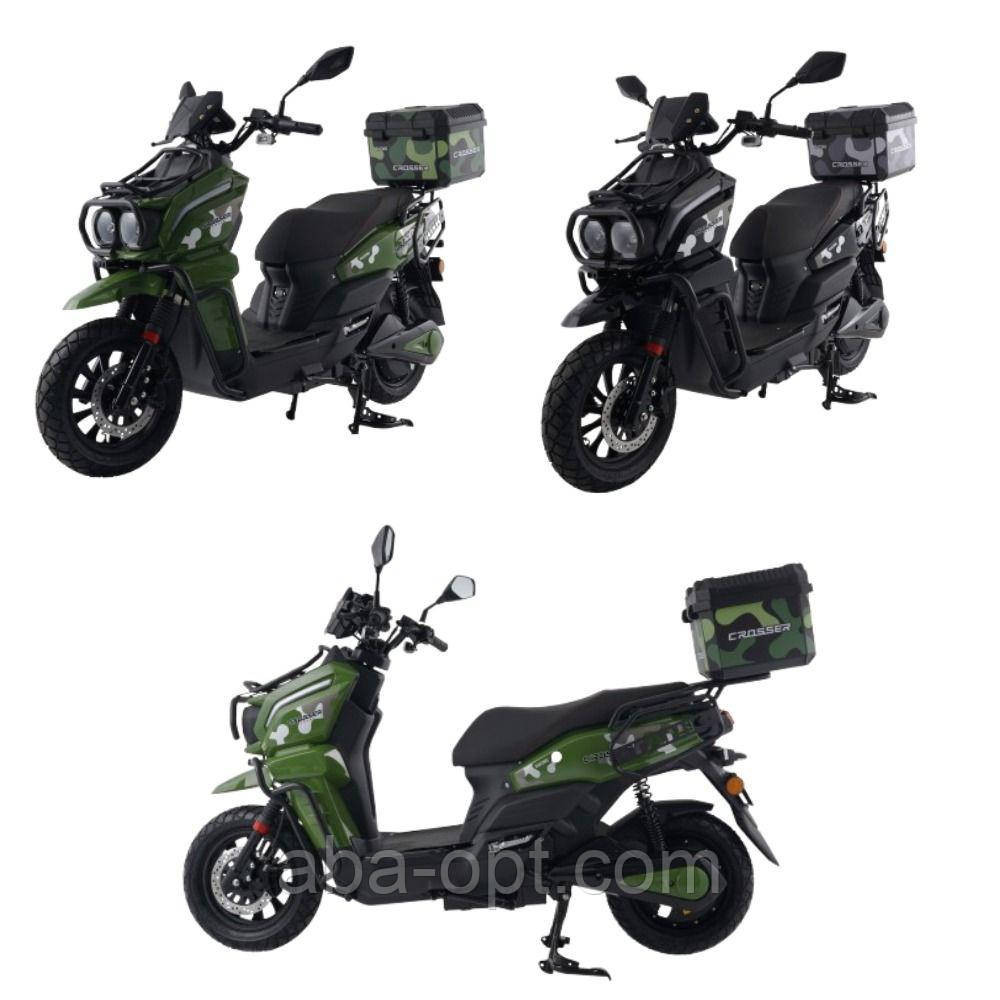 Електроскутер CROSSER CR-21 2500W-72В-35А/ч шини 12"/12" купити в інтернет-магазині дешево Одеса - фото 2