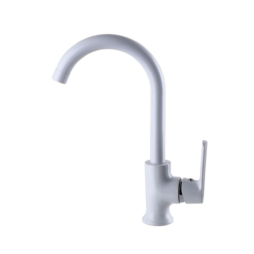 Смеситель для кухни Globus Lux Laguna GLA-0203SL-7-WHITE (000022567) Киев - изображение 6