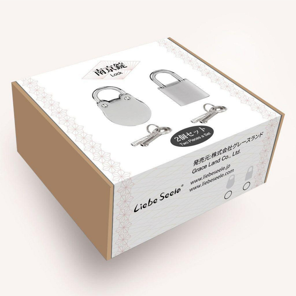 Замочек Liebe Seele Regular Padlock Silver (2 шт) Sex Aura Киев - изображение 2
