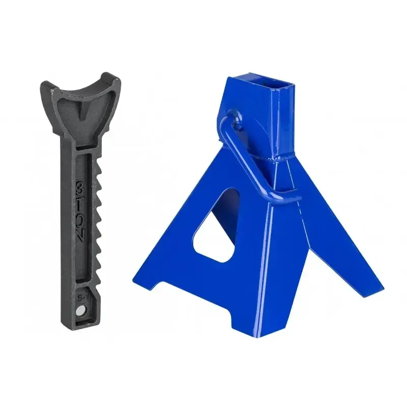 Підставки для підіймання автомобіля ALSJ-3T 180мм х 190мм професійні підставки‑козлики для авто AL‑FA в комплекті 2 шт Львів - фото 5