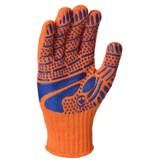 Doloni рукавички захисні трикотажні з ПВХ малюнком, розмір 10, Стандарт Плюс 794 Рівне - фото 1