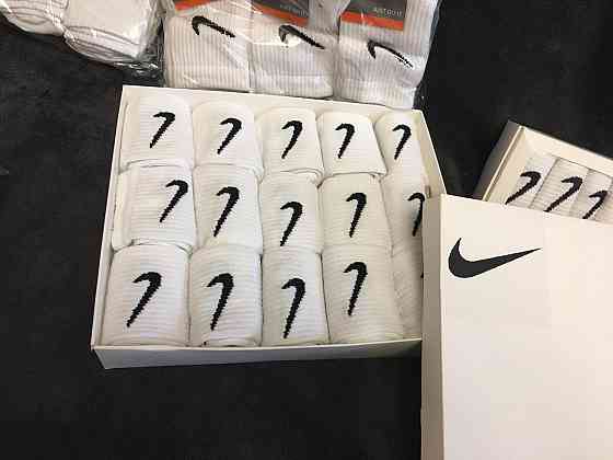 🔥 Оригінальні чоловічі та жіночі шкарпетки Nike – 100% бавовна набор 15 шт Киев