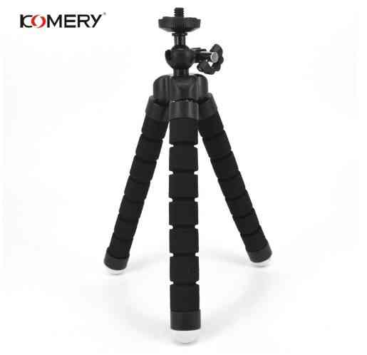 KOMERY Штатив "Вісьминіг" для смартфонів, фотоапаратів. Чорний. Київ