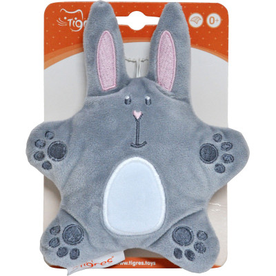 Мягкая игрушка Tigres Зайка Лучший друг (ІГ-0073) Винница - изображение 2