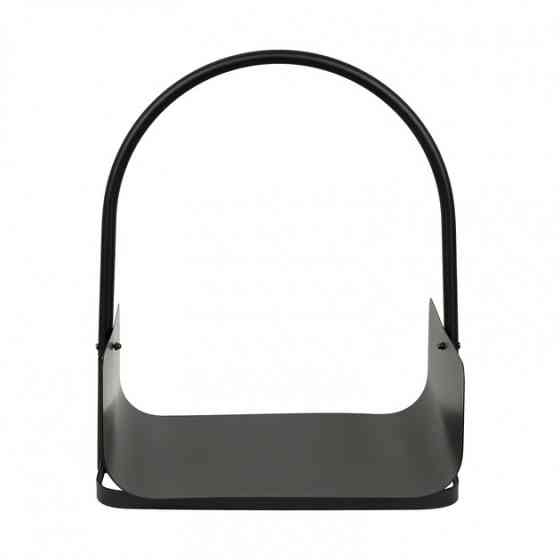 Корзина для дров каминная дровница, подставка, стелаж для переноски и хранения дров возле камина Каменец-Подольский