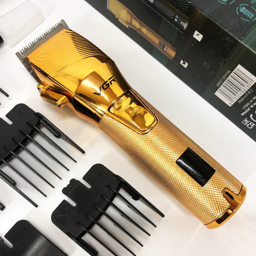 Бездротовий акумуляторний тример для стрижки волосся VGR V-280, Бездротовий тример для стрижки волосся RS-93 Львів - фото 19