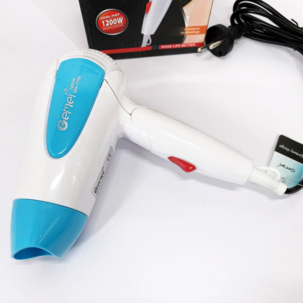 Портативный фен для сушки, Профессиональный фен для объема волос с регулируемой температурой CF-19 Львов - изображение 8