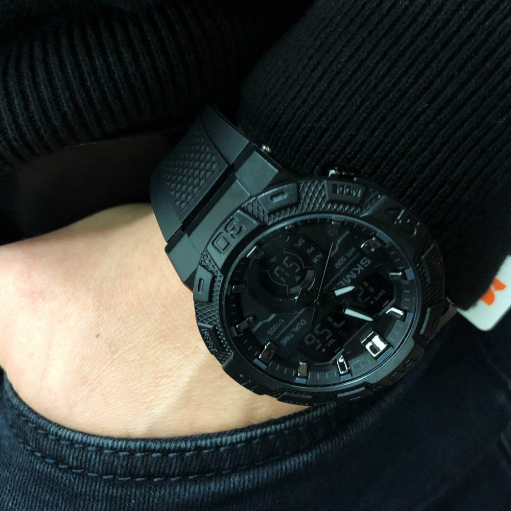 Часы мужские очень стильные SKMEI, Мужские час наручные Оригинальные кварцевые наручные часы VJ-83 Львов - изображение 8