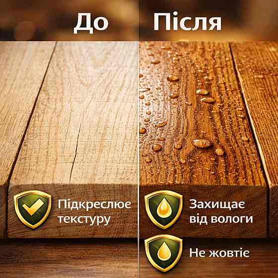Лак для дерева Skyline напівматовий акриловий прозорий без запаху для внутрішніх та зовнішніх робіт 5 л Харків