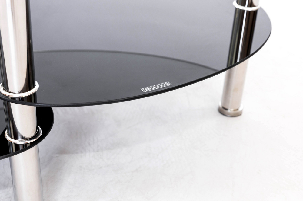 Стіл журнальний Ненсі XS-3191, чорний Київ - фото 4