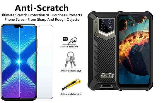 Захисне скло NeoGlass для Oukitel WP15, WP15S, WP15 5G – надпрозоре та стійке Київ