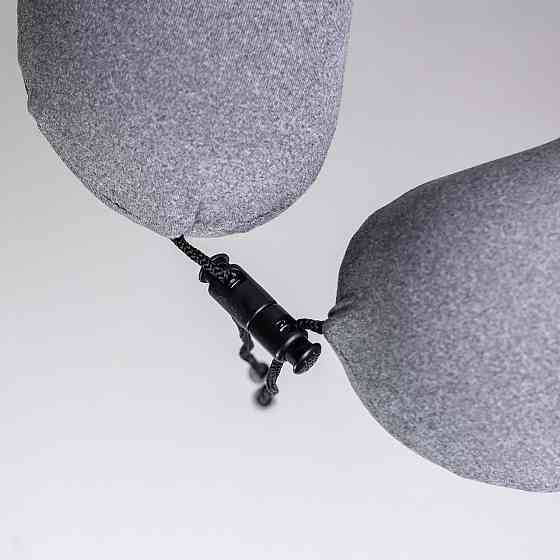 Подушка для шеи Smile&Hug U-образная темно-серый HP-56-14G Киев