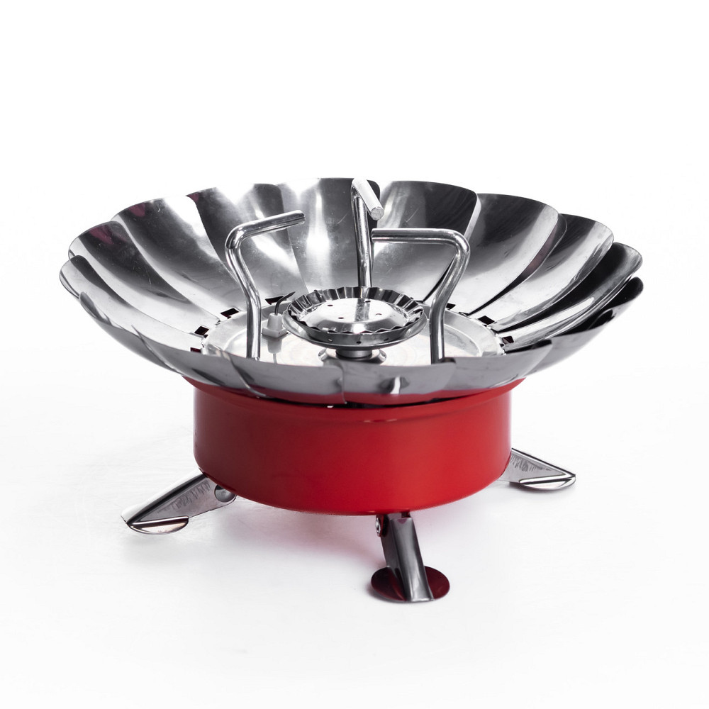 Газовий пальник 2800 Вт HP-DS3-9 таганок газовий туристичний червоний Коломия - фото 8