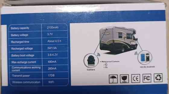 Uzone MS-305WF Бездротова камера заднього огляду.  . Харків