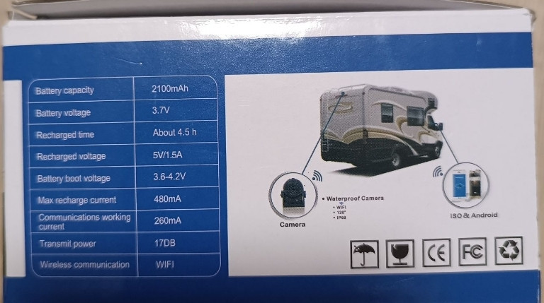 Uzone MS-305WF беспроводная камера заднего вида.. Харьков - изображение 3