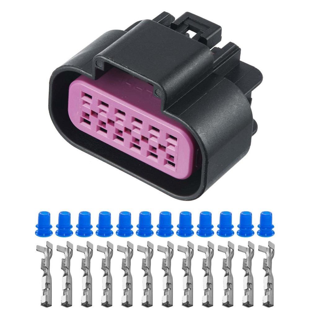 Разъем коннектор 12-кон., 13530777, 15326849, APTIV (Delphi) Америка, Корея, Япония, Buick, Cadillac, Chevrolet, Daewoo, GMC Киев - изображение 1