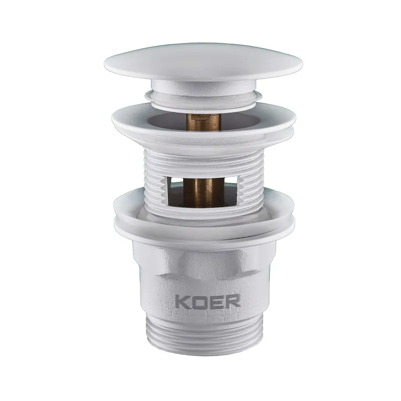 Донний клапан для умивальника з переливом Koer PW-03-03 1 1/4''     ( KR3395 ) 25387 Харків - фото 1