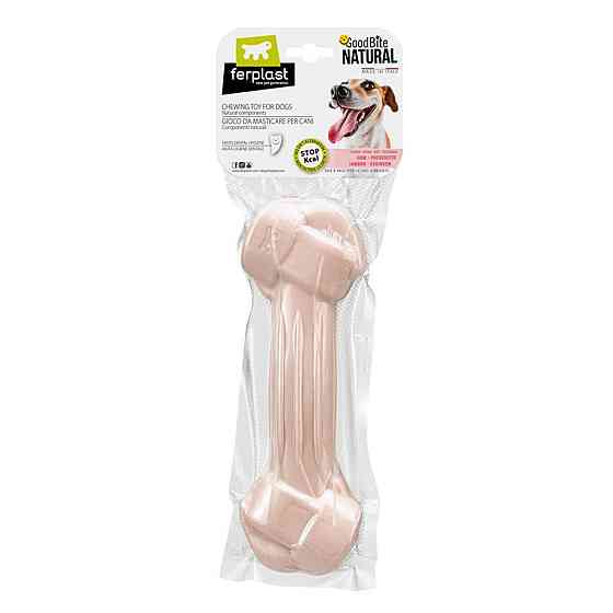 Жевательная косточка для собак с ароматом ветчины Ferplast GoodBite Natural Ham (Ферпласт ГудБайт Нэчурал) XXL - 420 гр. - 24,5 x 8 x h 3,8 cm Запорожье