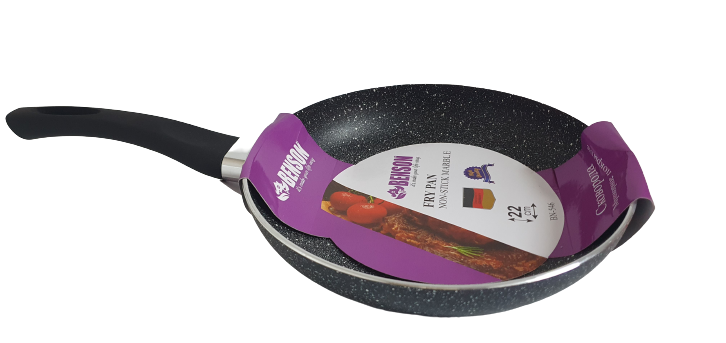 Сковорода антипригарна Мармурове покриття 22*4,5 см BN-546 (12 шт.) Одеса - фото 2