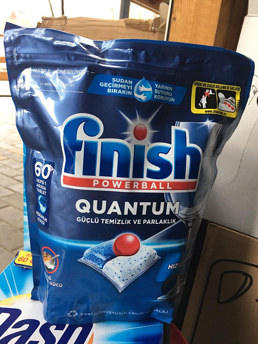 Капсули для посудомийки✨ FINISH Quantum Powerball — 60шт Київ - фото 3
