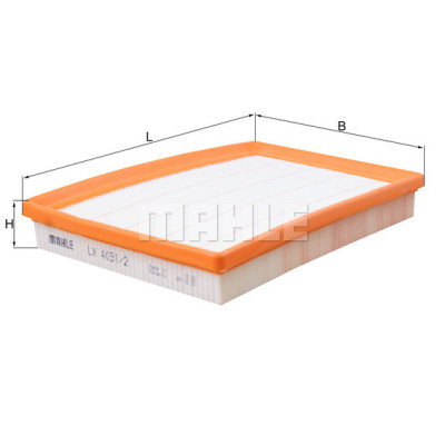 Воздушный фильтр для автомобиля Mahle LX4031/2 Винница - изображение 1